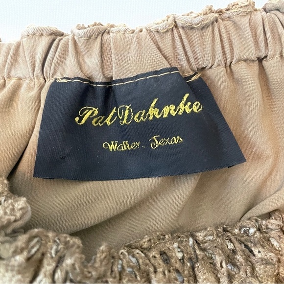 Pat Dahnke Small Floral Lace Mini DRESS Boho Western - Picture 10 of 10